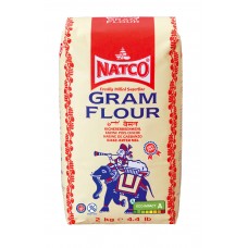 Natco Harina de Garbanzos 2 kg x 6