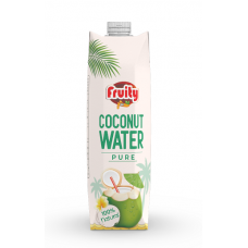 Fruity Agua de Coco 1 Ltr Tetra / 12
