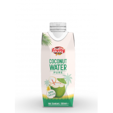 Fruity Agua de Coco 330 ml Tetra / 12 