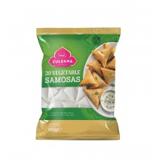 Zulekha Samosa Vegetable 20Pcs-650 gm  x10