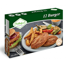 Mekkafood Chicken Burgers 780 gm x 8