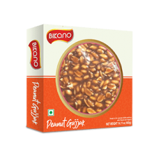 Bikano Peanut Gajjak Round 400 gm x 24