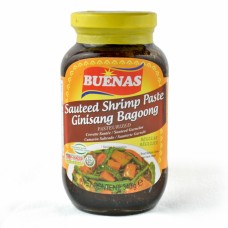 Buenas Sweetened Shrimp Paste Ginisang 340 gm x 24