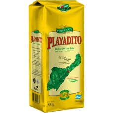 Playadito Yerba Mate Elaborada con Palo 500 gm x 10