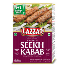 Lazzat Seekh Kebab Masala 100g/6 Lazzat Seekh Kebab Masala 100g/6