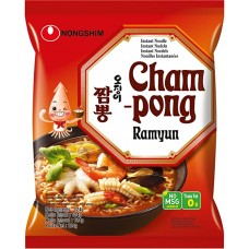Nongshim Cham-Pong Noodles 124 gm x 20
