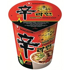 Nongshim Spicy Shin Cup Noodles 68 gm x 12