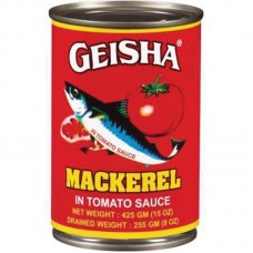 Geisha Mackerel in Tomato Sauce with Chilli 155 gm x 50