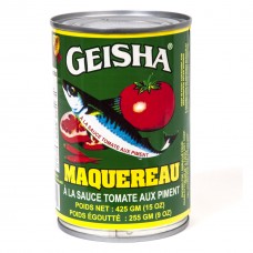 Geisha Mackerel in Tomato Sauce 425 gm x 24
