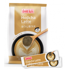 Gold Kili Instant Hojicha Latte Roasted Green Tea 15x20gm x 24