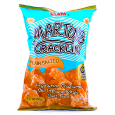 Oishi Marty's Cracklin' Plain Salted 90 gm x 30