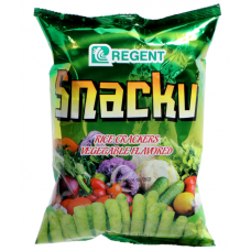 Regent Snacku Rice Crackers Vegetable 60 gm x 50