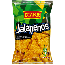 Diana Tortillas de Maiz Sabor Jalapeño 160 gm x 45