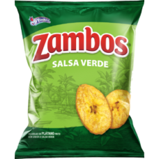 Yummies Plantain Chips W/ Salsa Verde 155 gm x 24