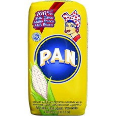 PAN Harina de Maiz Blanco 1 kg x 10