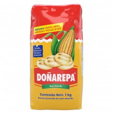 Doñarepa Harina de Maiz Amarillo 1 kg x 10